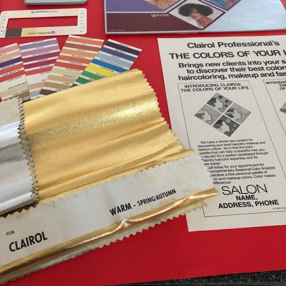 HOW TO DO A COLOR ANALYSIS--A BEGINNER'S KIT WITH EVERYTHING YOU NEED TO… - Picture 4 of 9